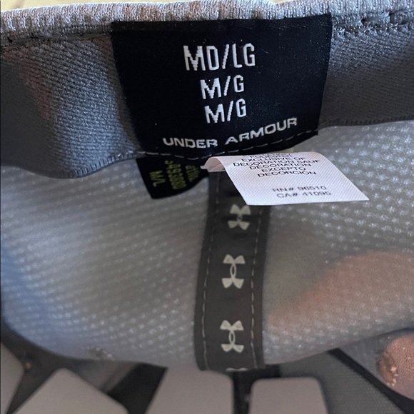 Under Armour Gray Cap with Red Logo - Picture 2 of 8